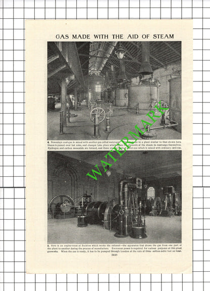 The Story of Gas  - c.1940s Article