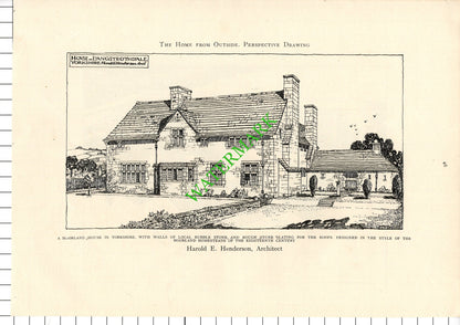 Langstrothdale Yorkshire Henderson South Mymms Hertfordshire R A Briggs -c.1930s