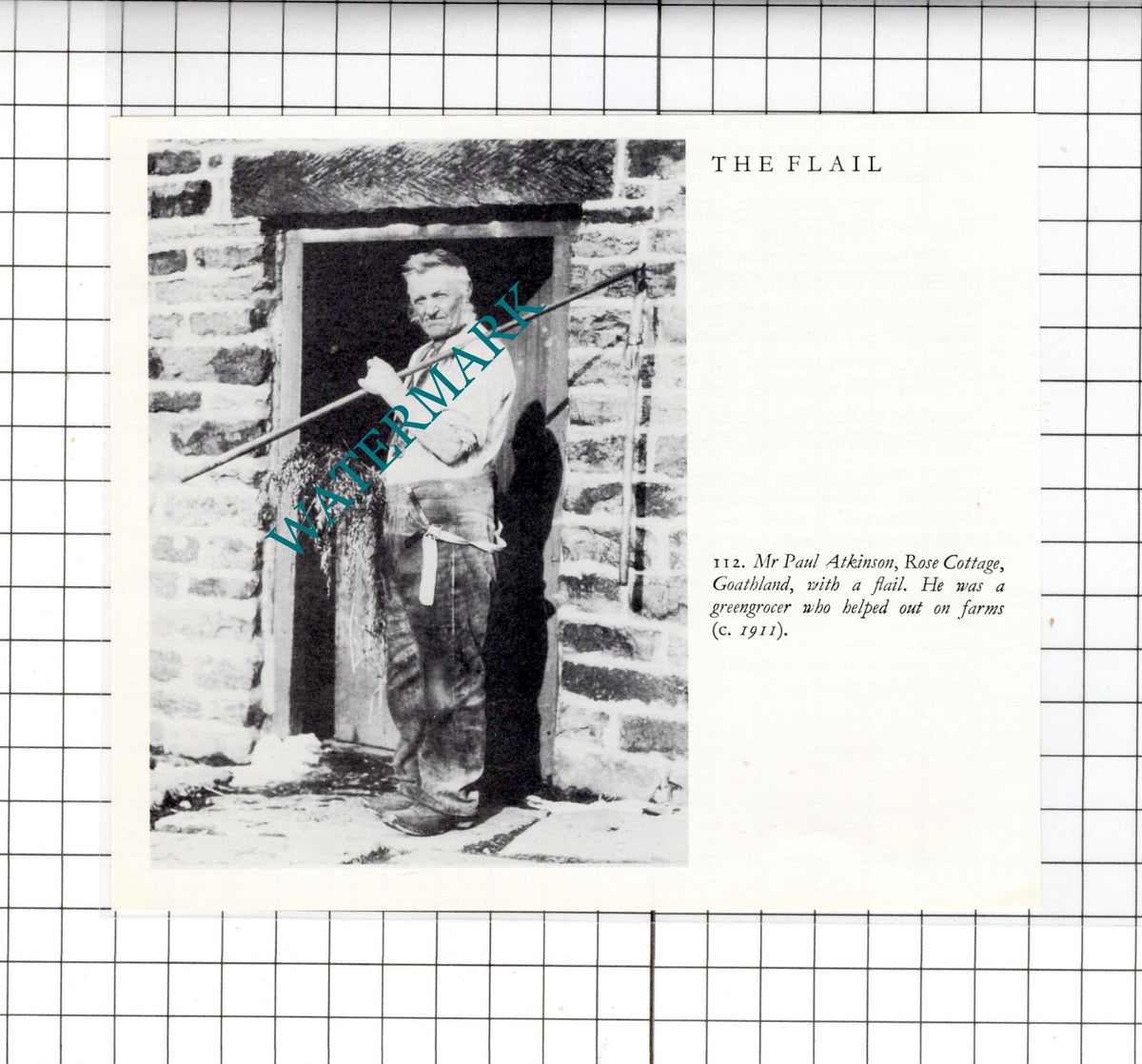 Mr Paul Atkinson Rose Cottage Goathland Yorkshire -  Small Clipping