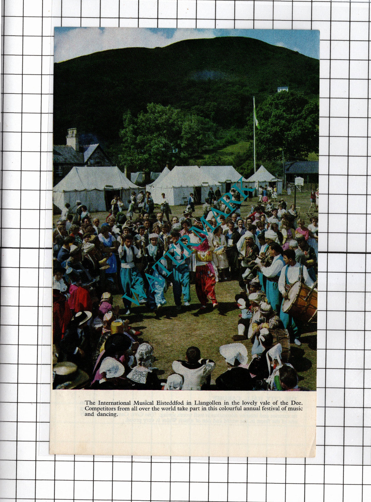 Llangollen Wales International Musical Eistedfodd - 1965 Advert