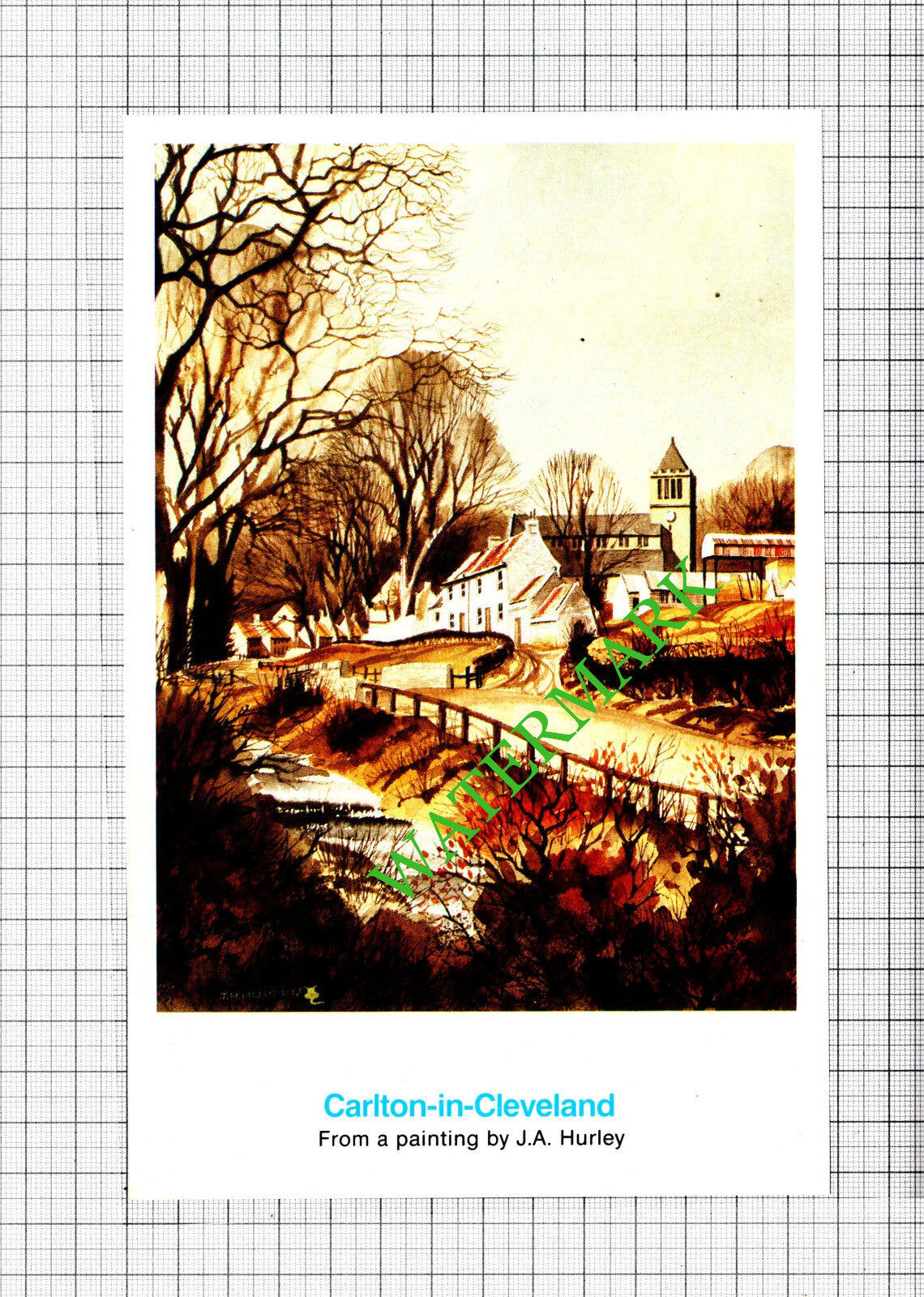 Carlton In Cleveland / Beverley Yorkshire - 1980 Cutting / Print