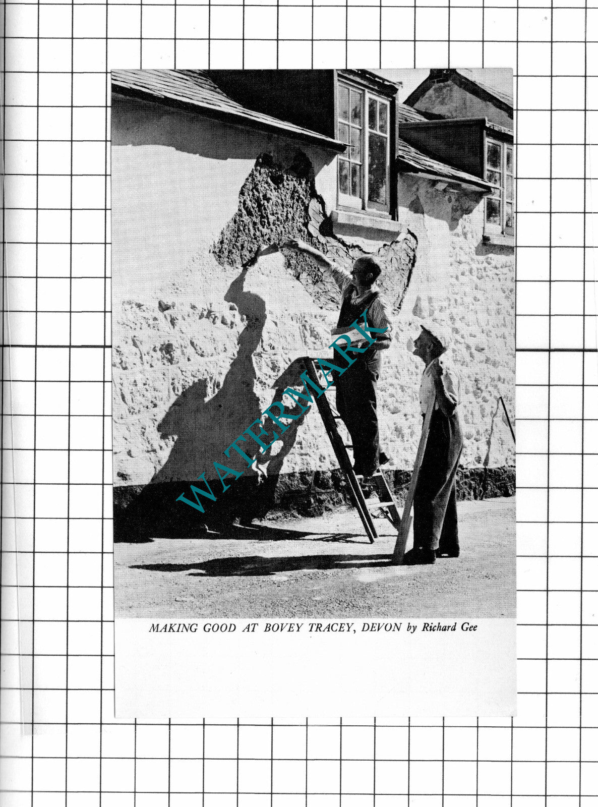 Bovey Tracey Devon / Alton Hampshire Hurdle Maker - 1971 Clipping / Print