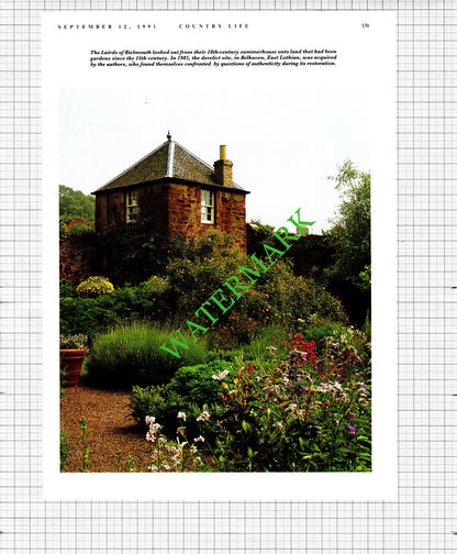 The Old House Belhaven East Lothian - 1991 Article