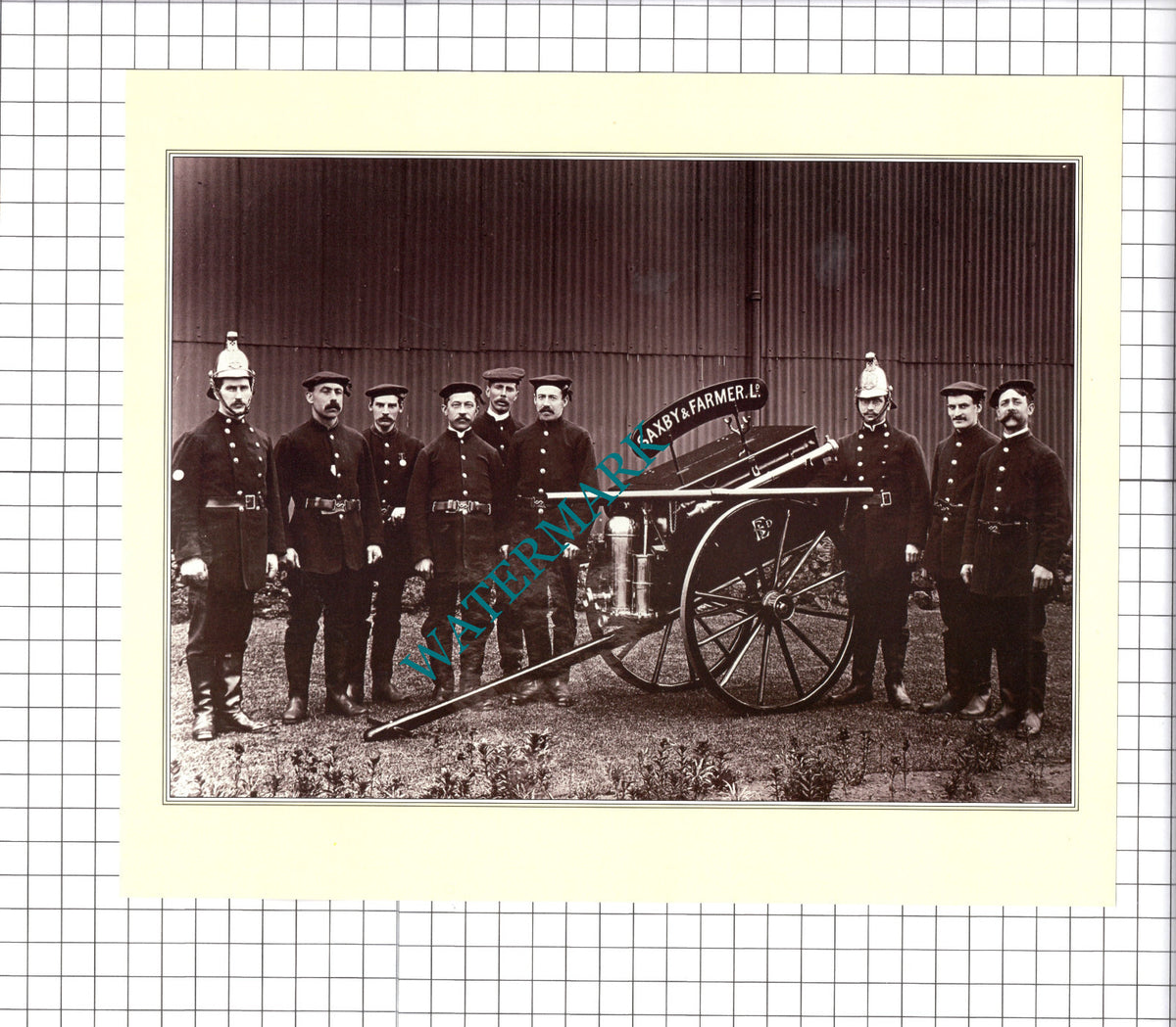 Saxby & Farmer Ltd Chippenham Fire Brigade - Print