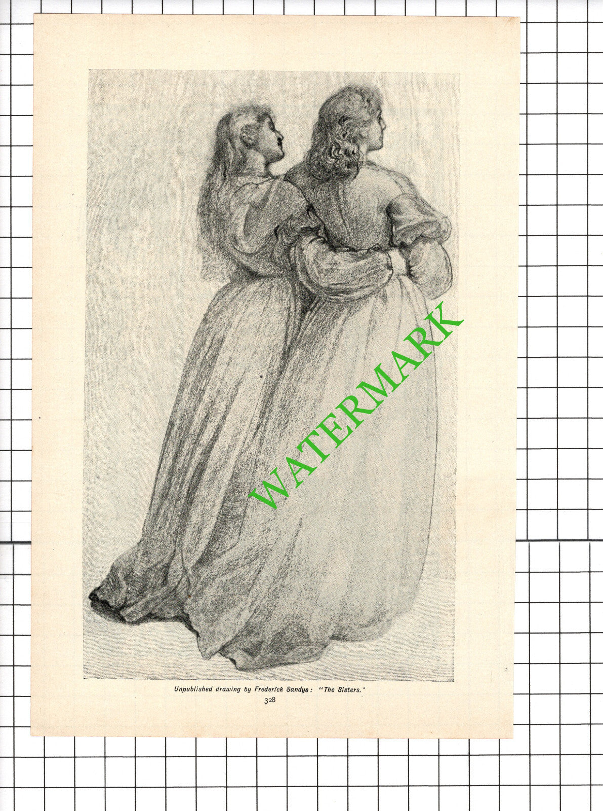 Frederick Sandys Illustrator Gleeson White  - 1898 Article