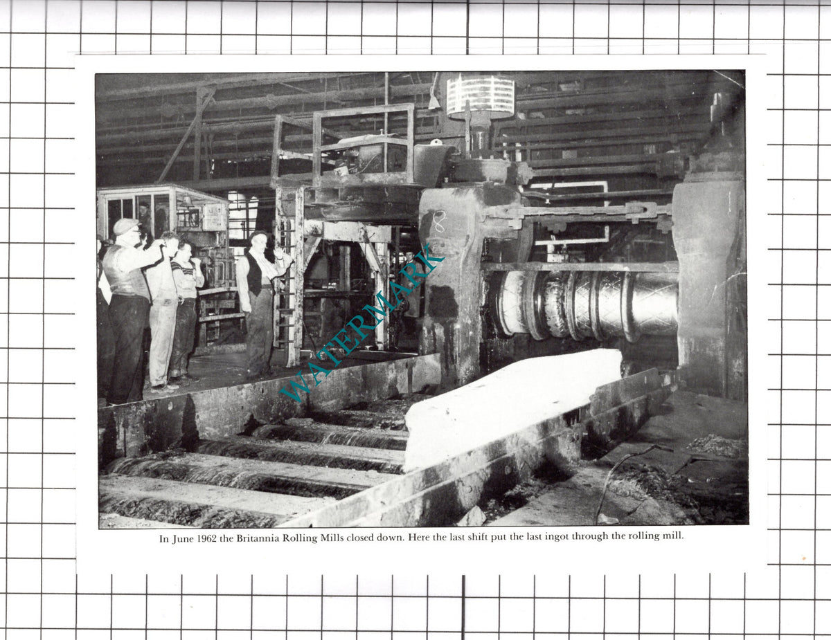Middlesbrough Britannia Rolling Mills - Clipping / Print