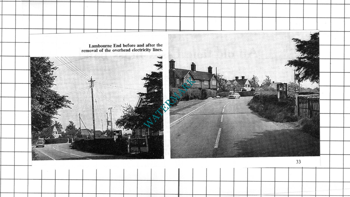 Lambourne End Essex  - c.1967 Clipping / Print