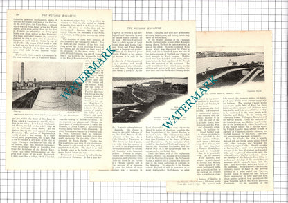Esquimault Vancouver Naval Base Halifax Canada - 1907 Article / Print