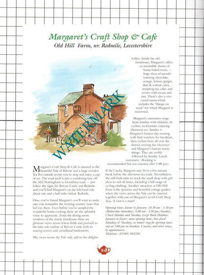 Edward's China  Hanley Stoke Margaret's Craft Old Hill Farm Redmile c2001 Advert