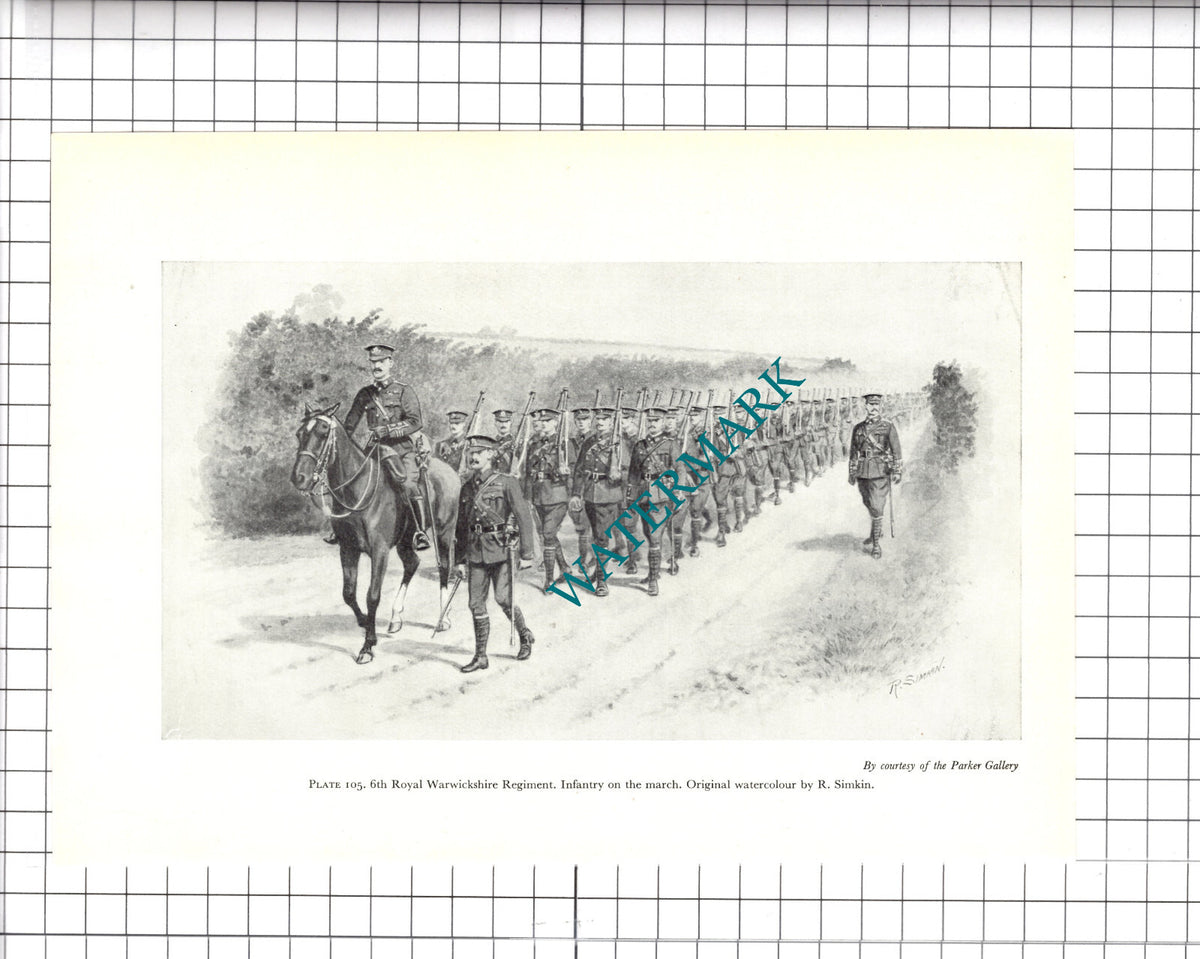 6th Royal Warwickshire Regiment - 1957 Clipping