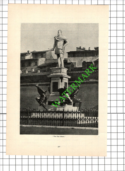 Leghorn Italy Livorno Montgomery Carmichael  - 1898 Article