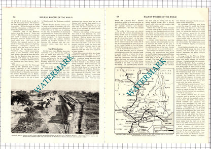 Rhodesia Railways - 1930s Article / Print