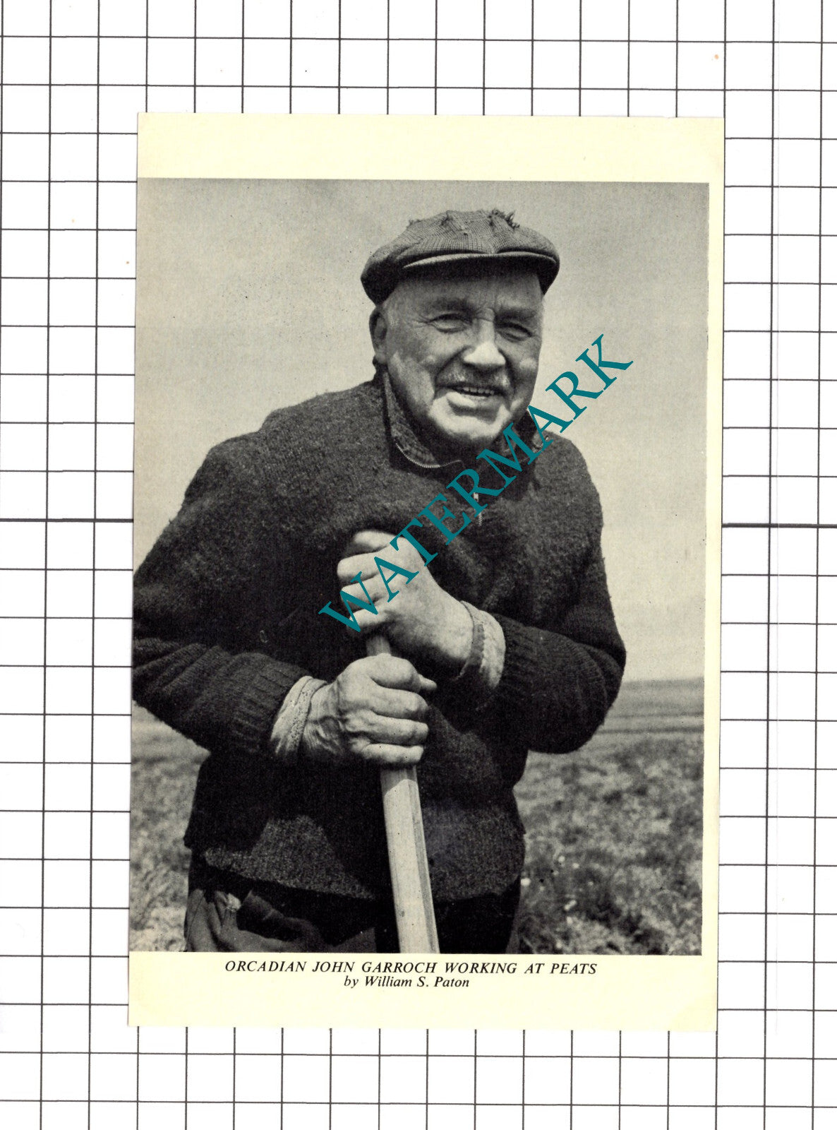 Tom Swinford Filkins Oxfordshire   John Garroch Orkney - 1969 Clipping / Print
