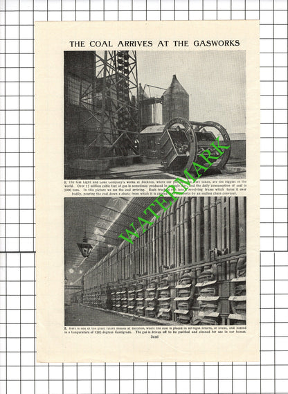 The Story of Gas  - c.1940s Article