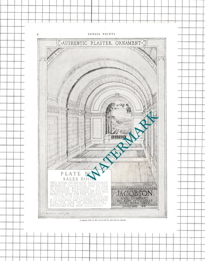 Raymond Concrete Pile Co New York / Jacobson & Co Advert - 1927 Cutting / Print