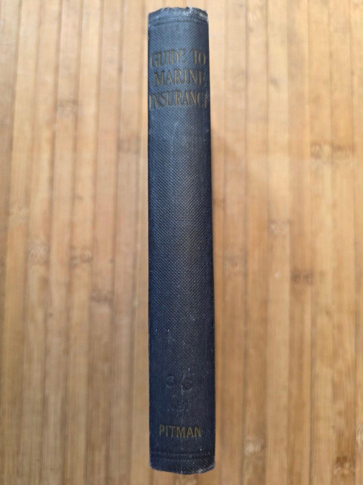 Guide To Marine Insurance by Henry Keate  1928  - Vintage Book