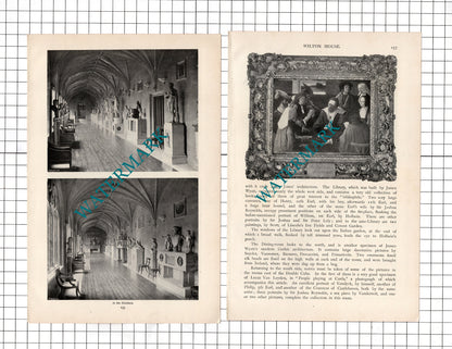 Wilton House Salisbury by Beatrix Pembroke  - c.1899 Article