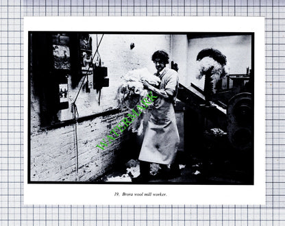 Brora Wool Mill  - 1980s Cutting / Print