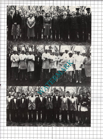 Hotel Principe & Savoia Milan Italy   - 1980 Two-Part Advert