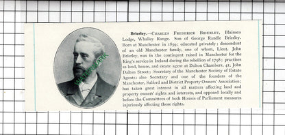 Charles Frederick Brierley Blainsco Lodge / Thomas Banks Eccles  c.1905 Clipping