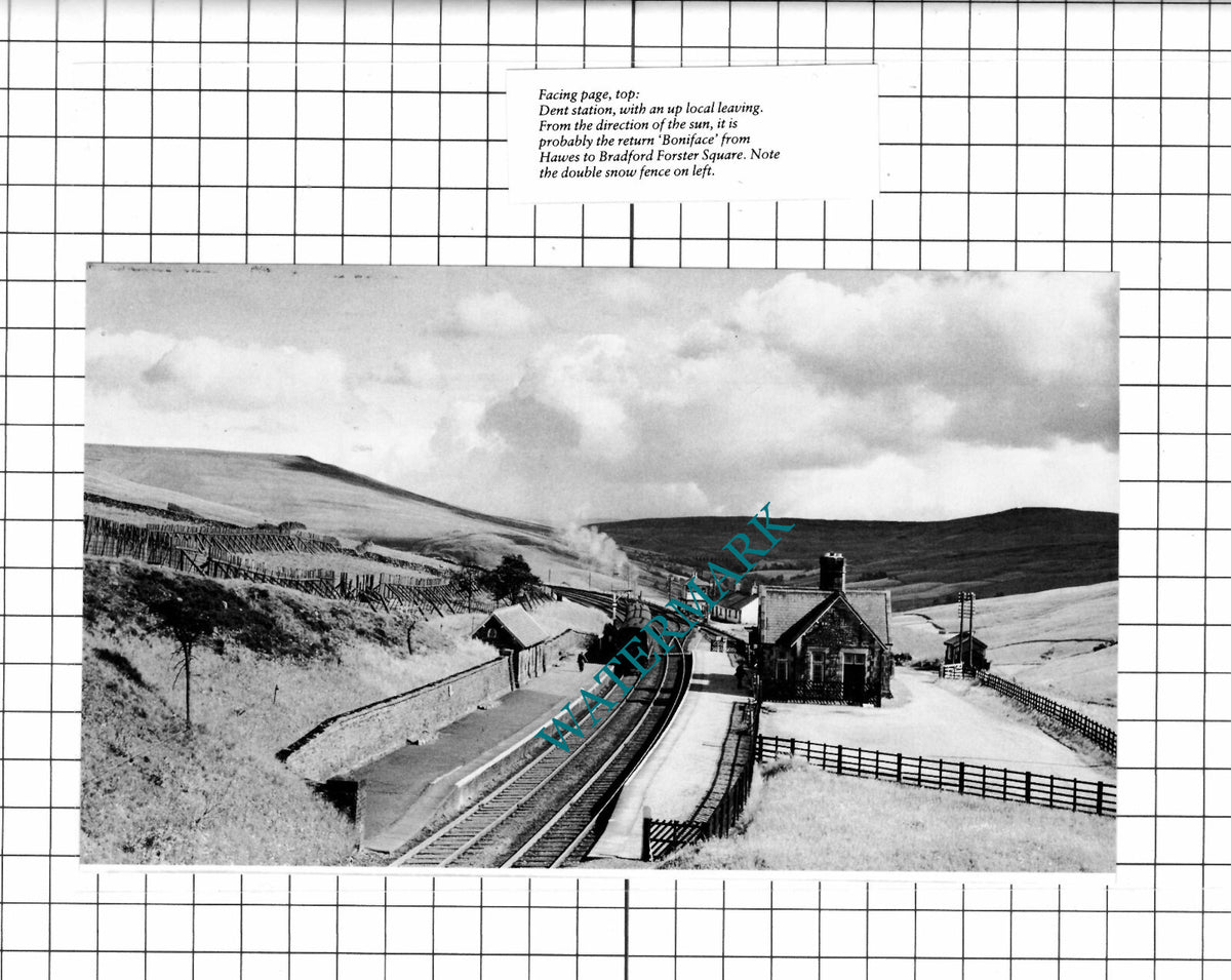 Dent Railway Station Cumbria - 2-Part Cutting