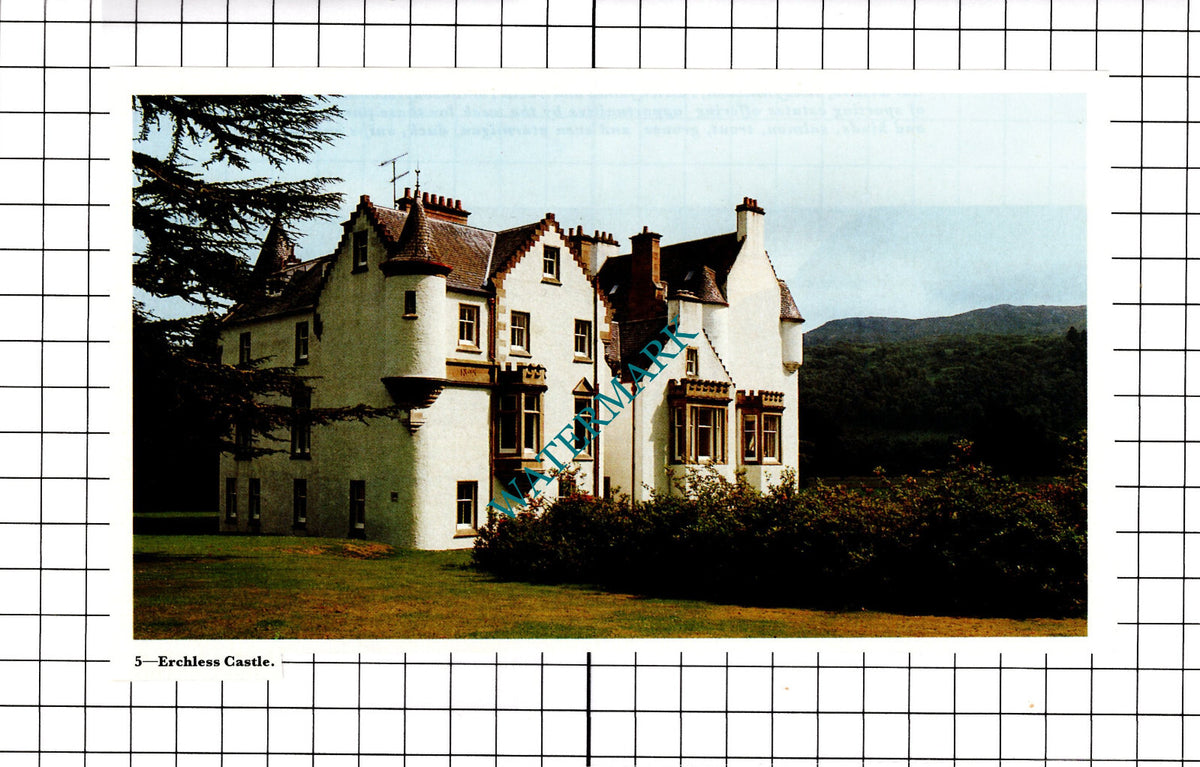Erchless Castle  - 1991 Clipping / Print