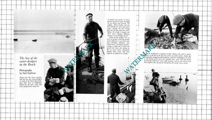 River Roach Essex Oyster Dredgers Alfred Keeble Douglas Whiting  - 1975 Article