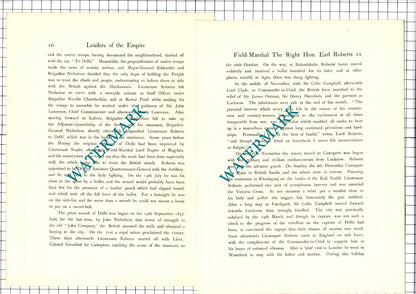 Frederick Sleigh Roberts The Right Hon Earl Roberts - c.1920 Article / Print