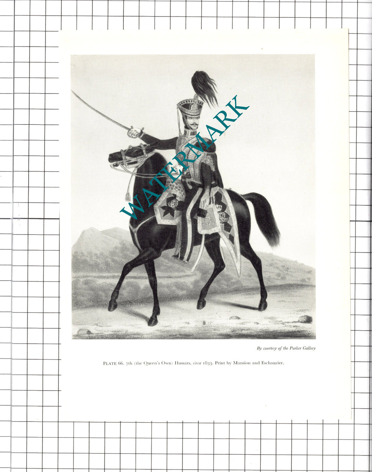 7th Queen's Own Hussars / The 15th Hussars William Heath - 1957 Clipping