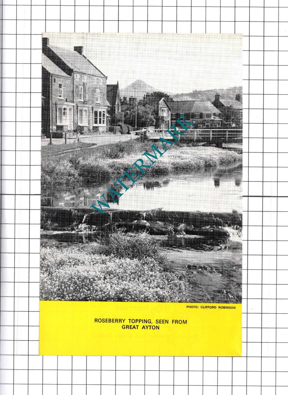 Great Ayton Yorkshire / Starbotton Upper Wharfedale - 1977 Clipping / Print
