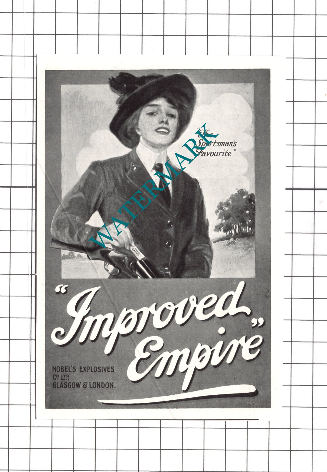 Nobel's Explosives Co Ltd Glasgow London Small Advert - 1914 Clipping