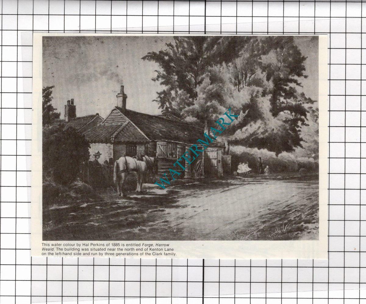 The Forge Harrow Weald Kenton Lane Clark -  1980s Cutting