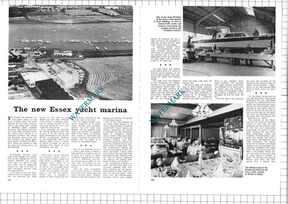 Essex Yacht Marina Wallasea Island  - 1967 Article