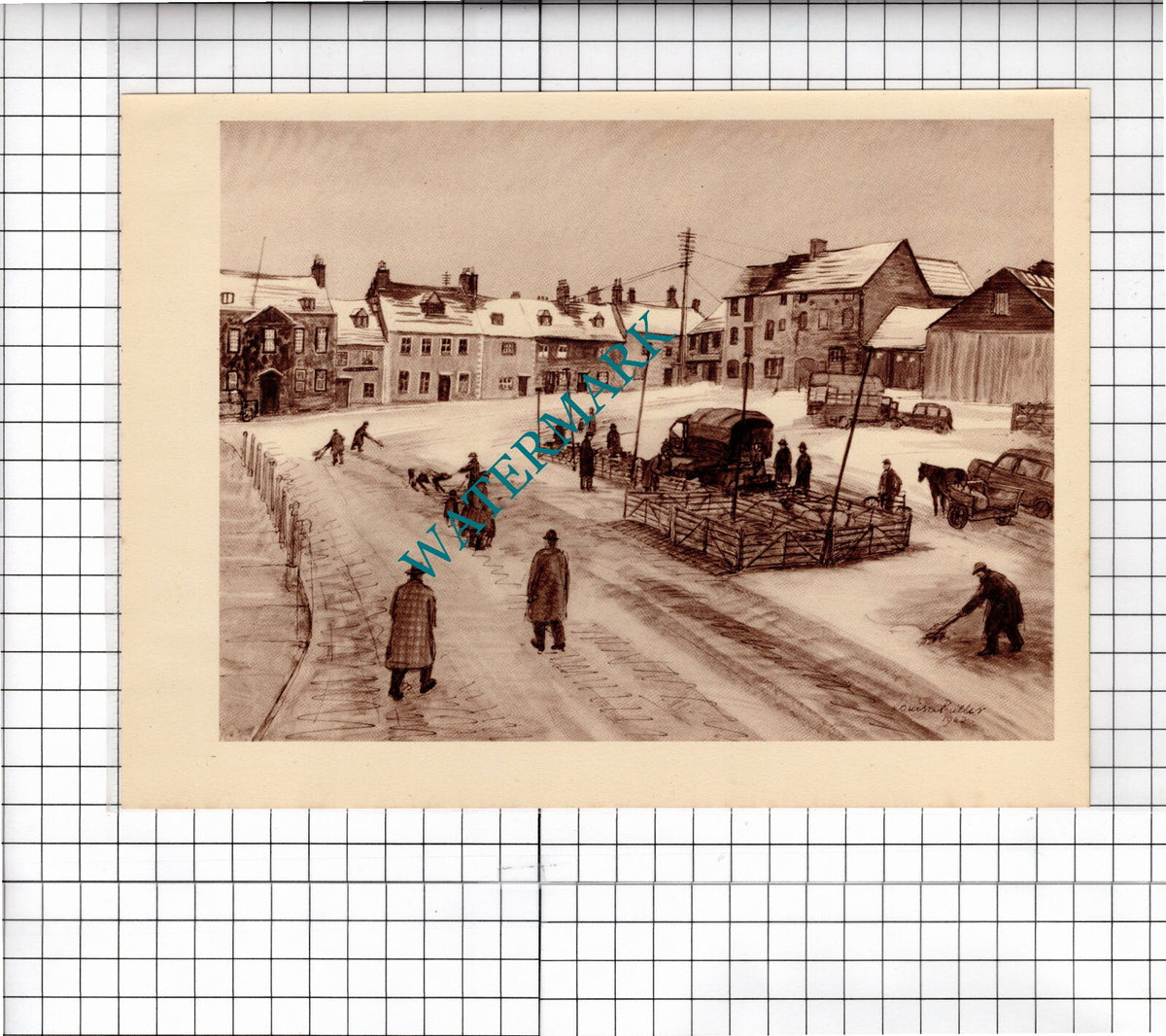 Cross Hayes Malmesbury Wiltshire Louisa Puller - c.1949 Clipping / Print