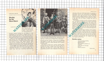 Abbots Bromley Horn Dancers  - 1983 Small Article