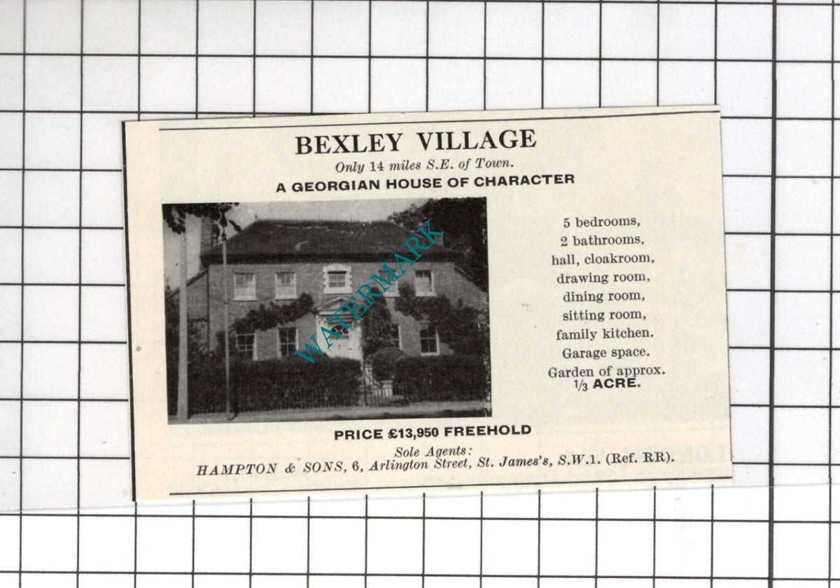 Bexley Village - 1967 SMALL House Advert