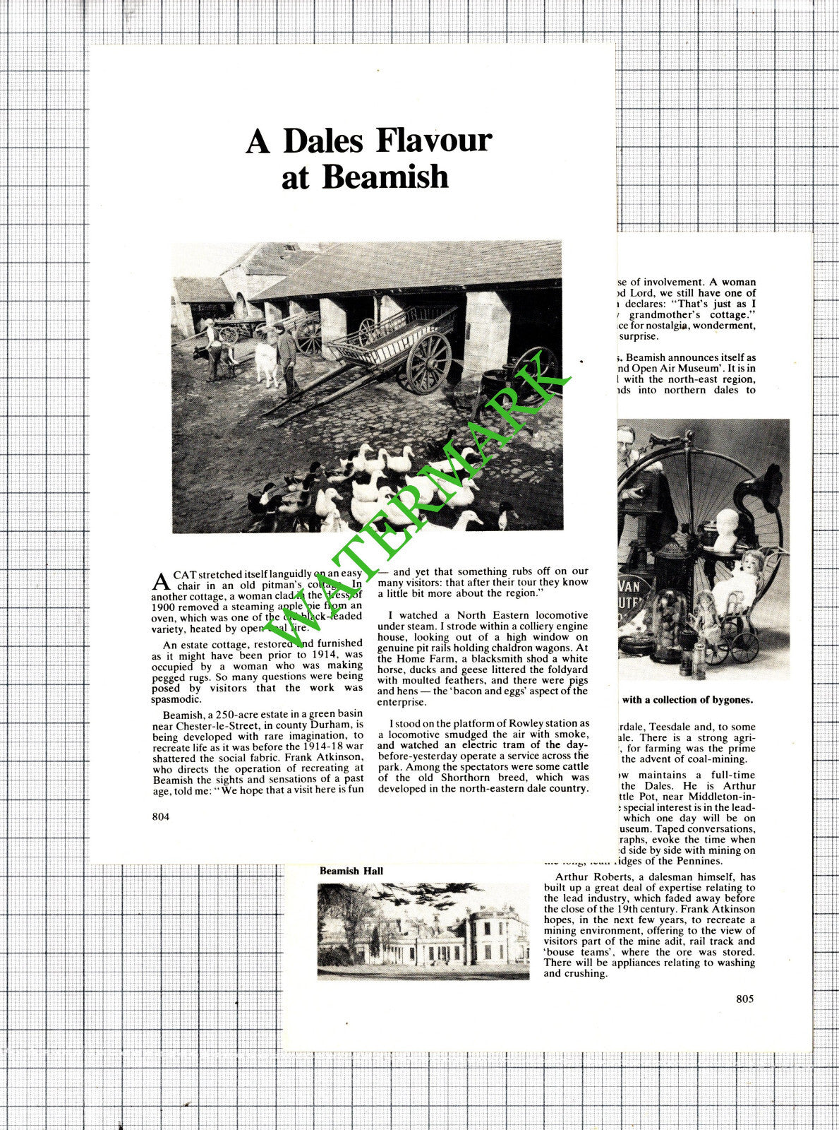 Beamish Frank Atkinson - 1980 Article