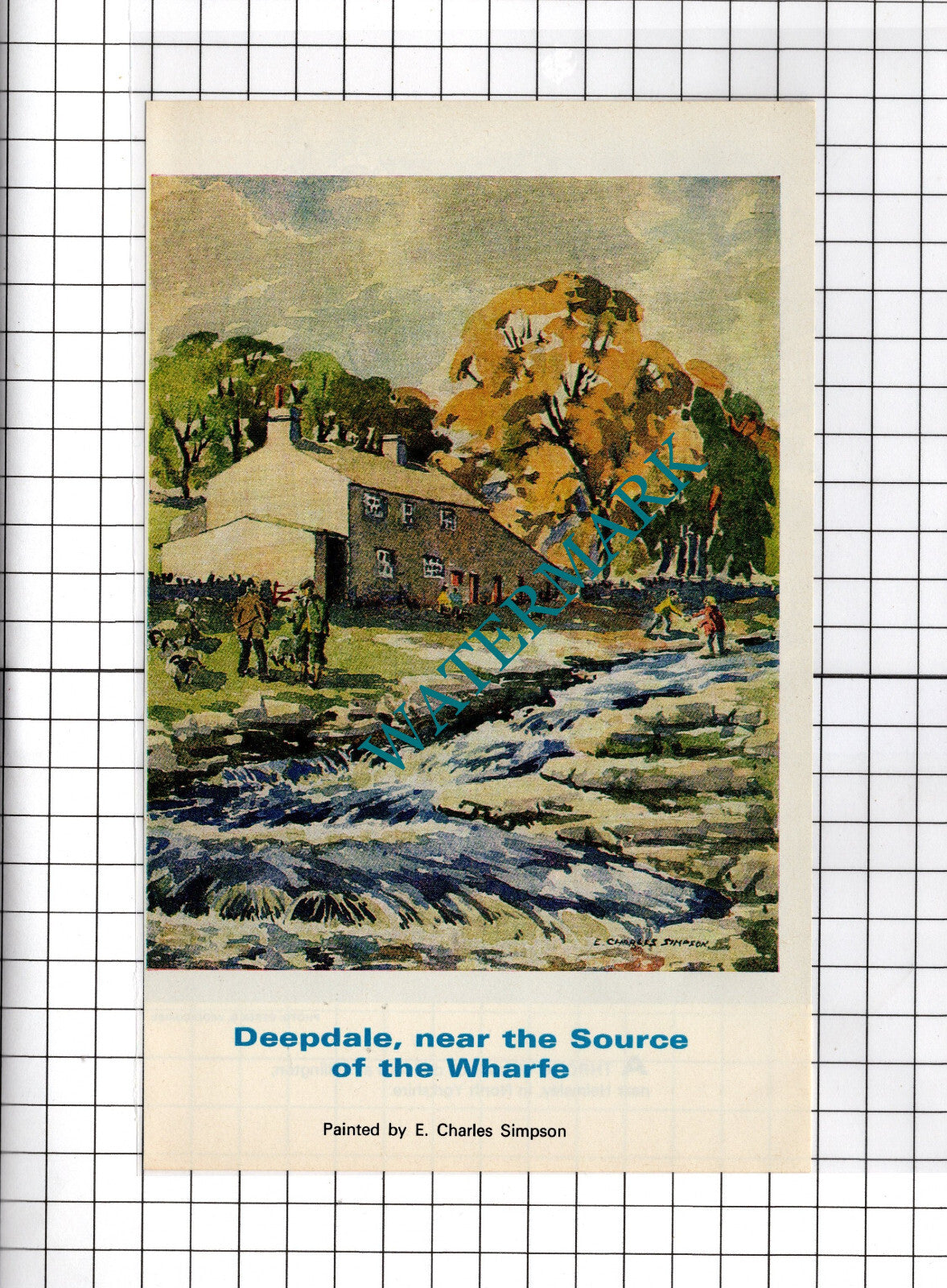 Deepdale Yorkshire  - 1976 Small Cutting