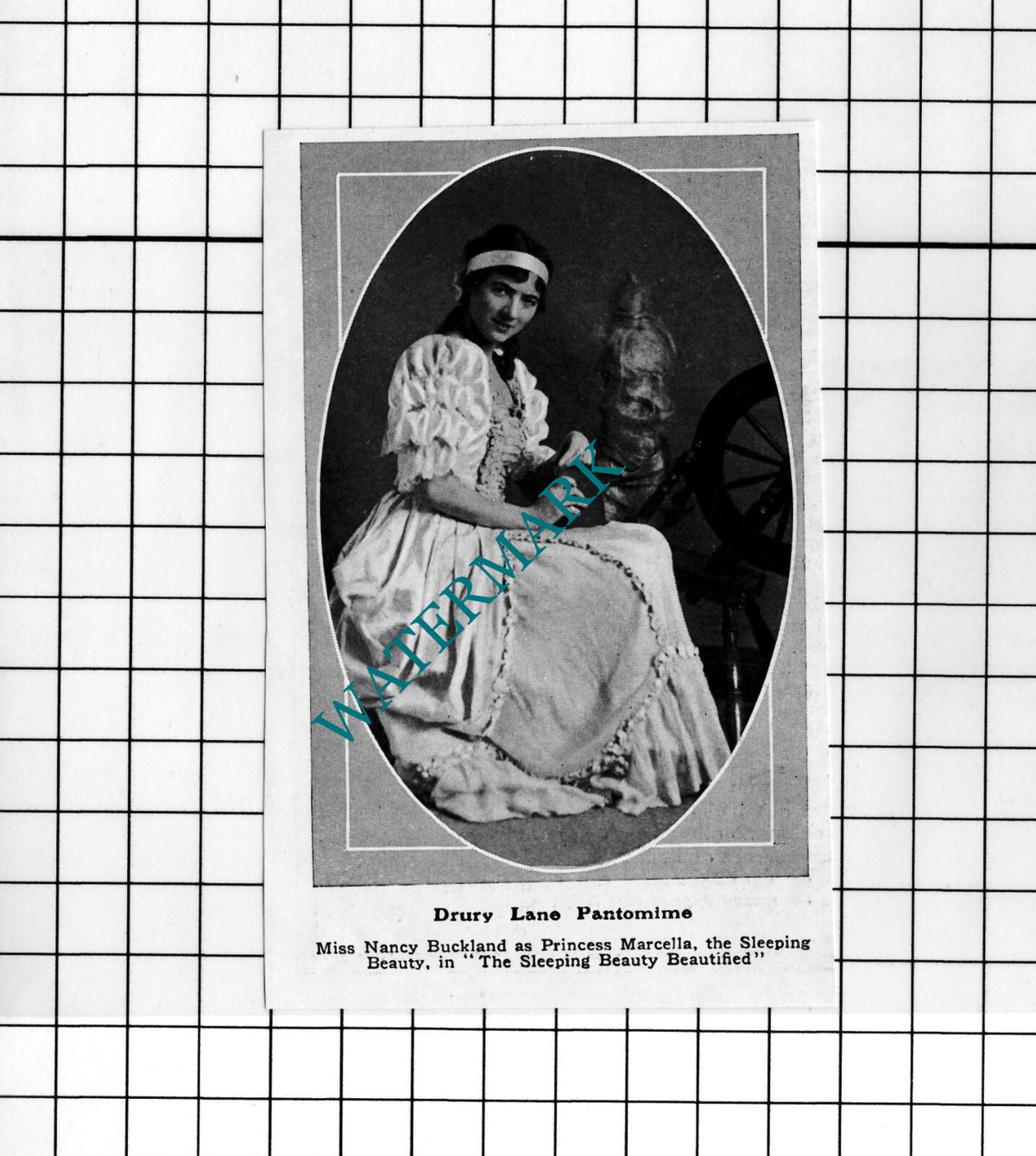 Miss Nancy Buckland Drury Lane  - 1915 SMALL Clipping / Print