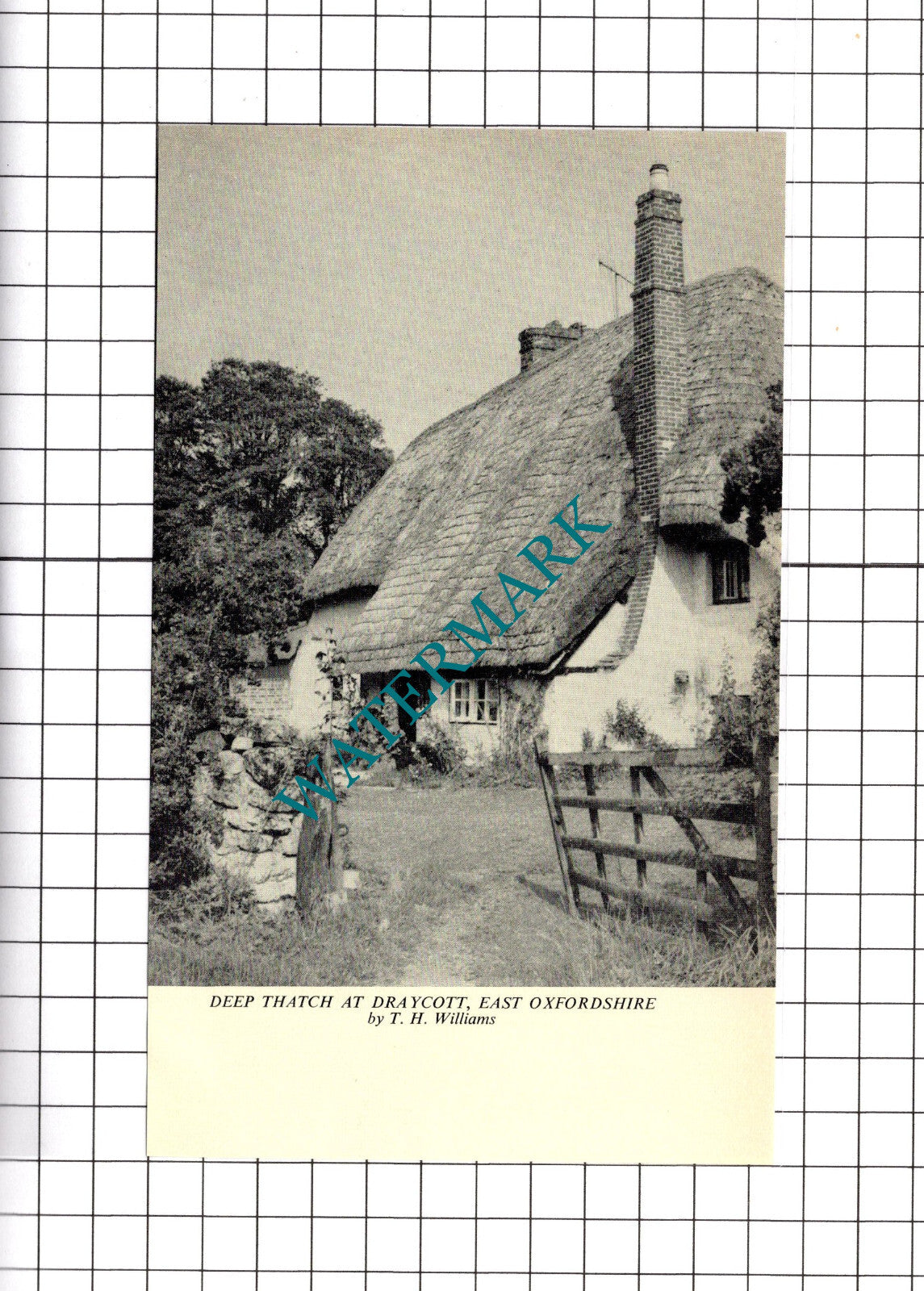 Draycott East Oxfordshire - 1969 Clipping / Print
