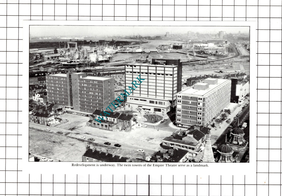 Middlesbrough Empire Theatre Dragonara Hotel - Clipping / Print
