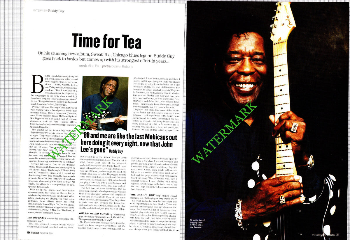 Buddy Guy  - 2001 Article
