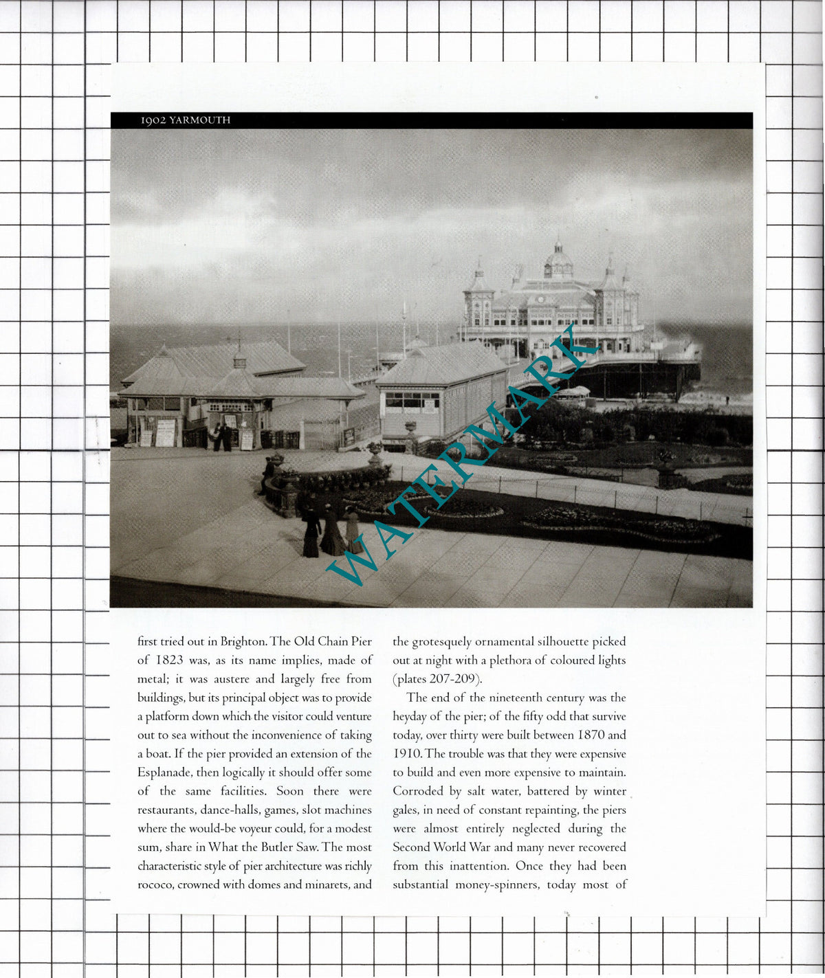 Dunoon Scotland Quay - Cutting / Illustration