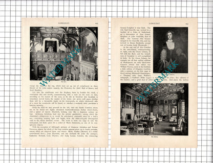 Longleat by A H Malan - c.1898 Article / Print