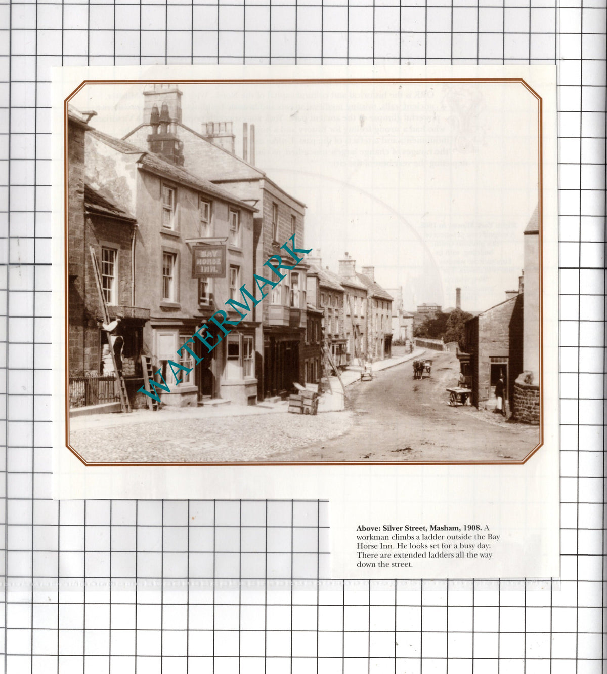 Masham North Yorkshire  Bay Horse Hotel - Cutting