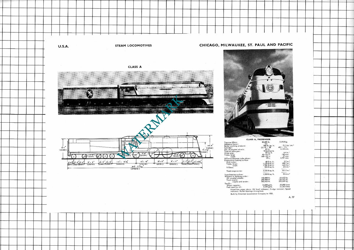 Chicago Milwaukee St Paul and Pacific Railroad Company - 1951 Article