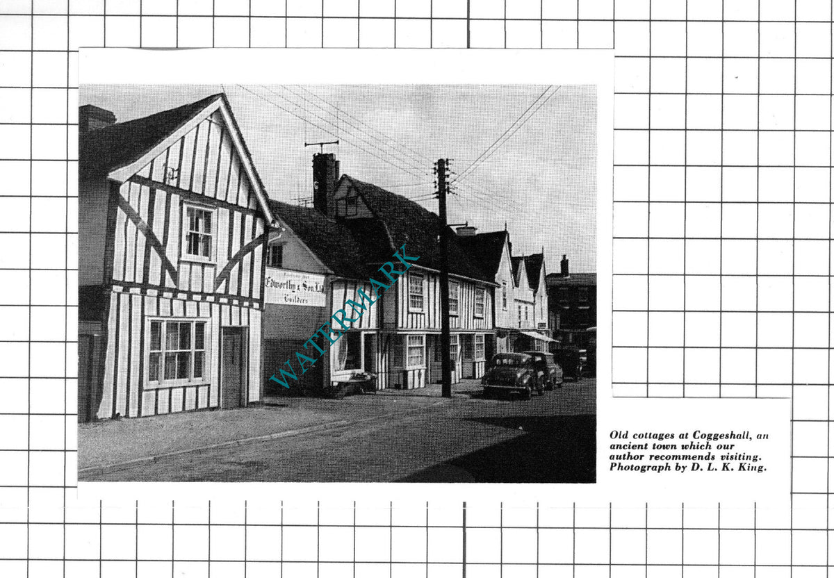 Coggeshall Essex  - 1965 Clipping