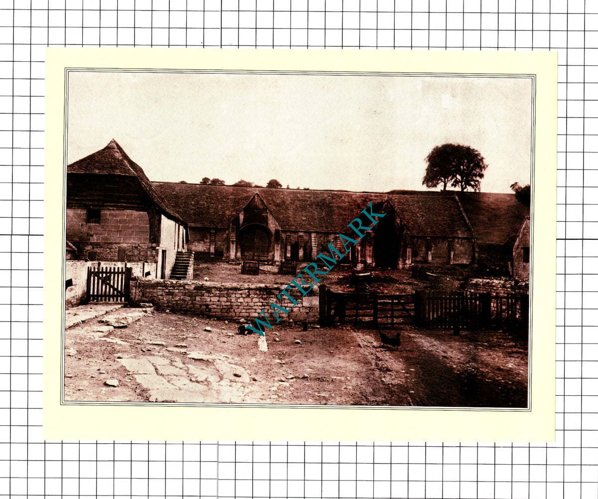 Tythe Barn Bradford On Avon Wiltshire Abbess's Barn   -  Print