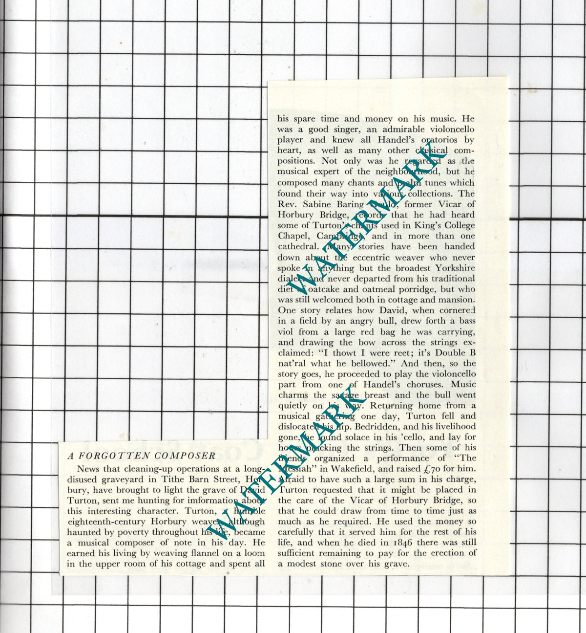 David Turton Composer  - 1954 SMALL Clipping