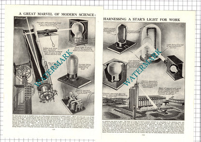 Arcturus Star Harvard College Observatory Galvanometer - 1950s Article / Print